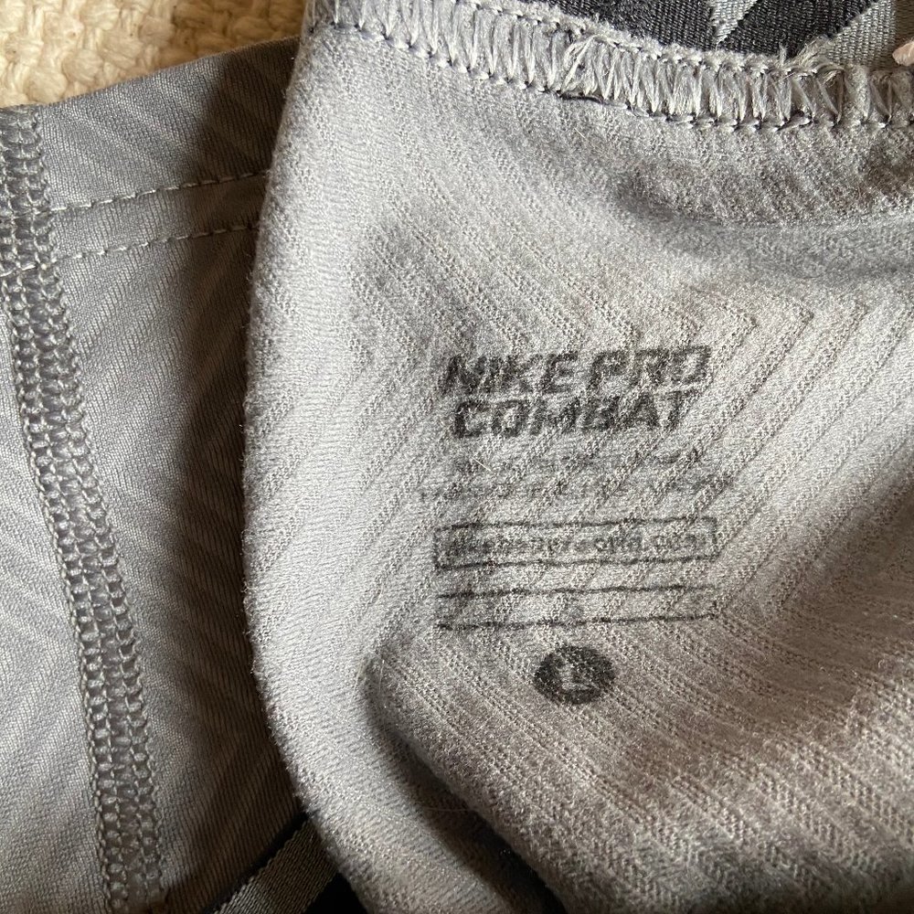 MENS LARGE NIKE PRO COMBINE THERMAL LEGGINGS